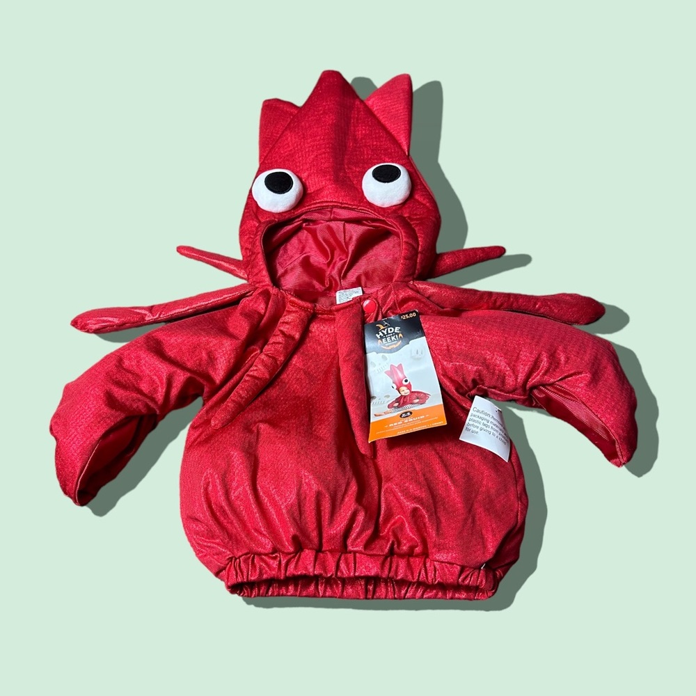 NWT Infant Red Squid Halloween Costume Target Hyde And Eek Size 0-6 Months